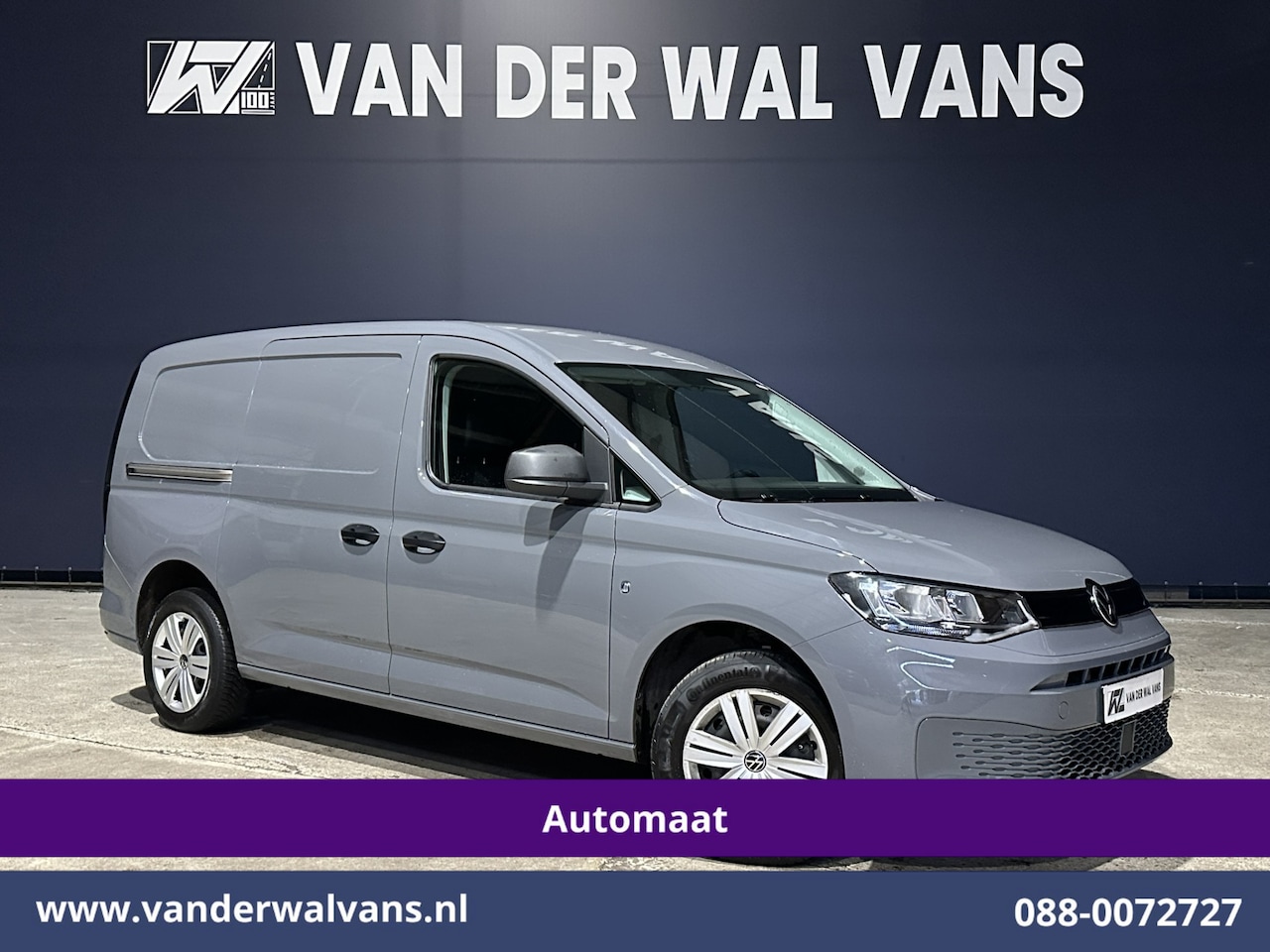 Volkswagen Caddy Cargo Maxi - 1.5 TSI 115pk Automaat Benzine motor L2H1 Fabrieksgarantie Euro6 Airco | Camera | Apple Ca - AutoWereld.nl