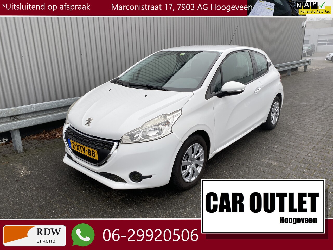 Peugeot 208 - 1.2 Vti Active 1.2 VTi Active 5-drs, A/C, CC, nw. APK – Inruil Mogelijk – - AutoWereld.nl