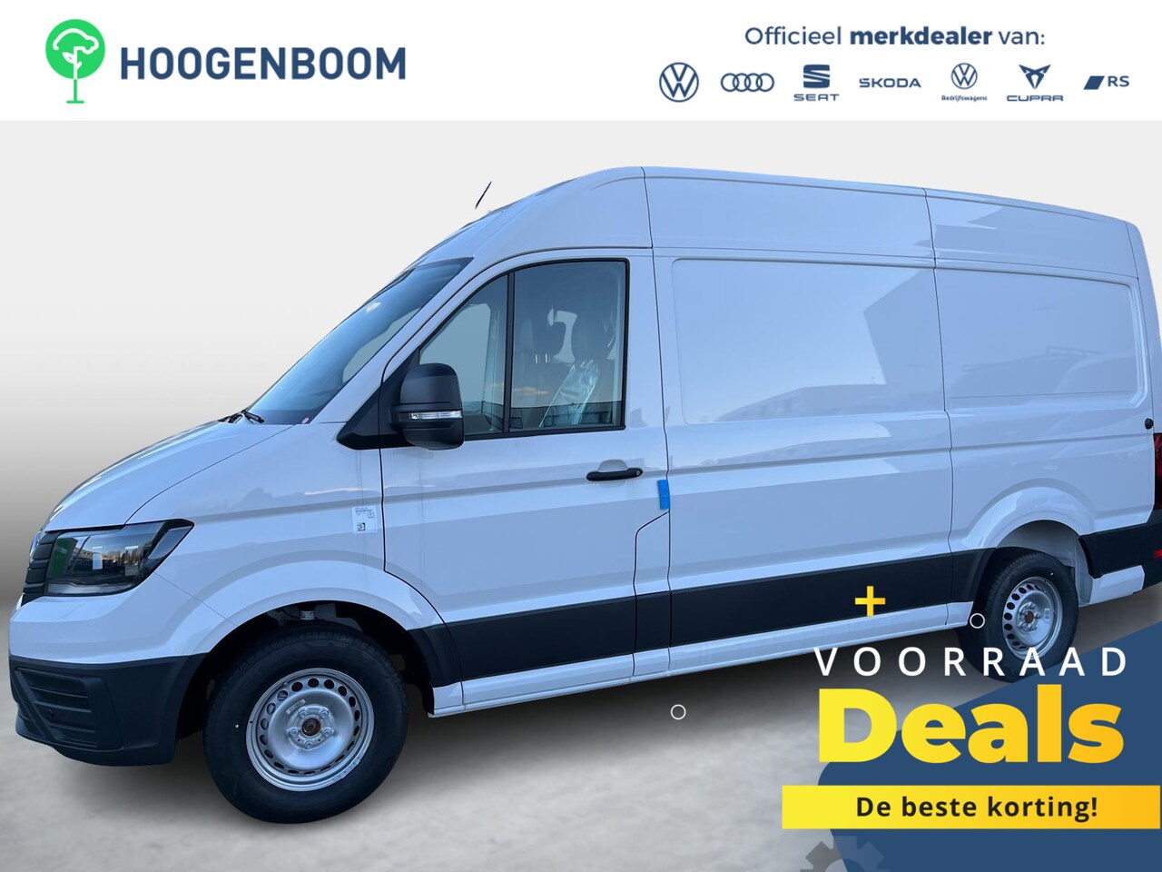 Volkswagen Crafter - Bedrijfswagens L3H3 Trendline 103kW 140pk 3T GVW 6 versn.hand VW Bedrijfswagens Crafter Tr - AutoWereld.nl