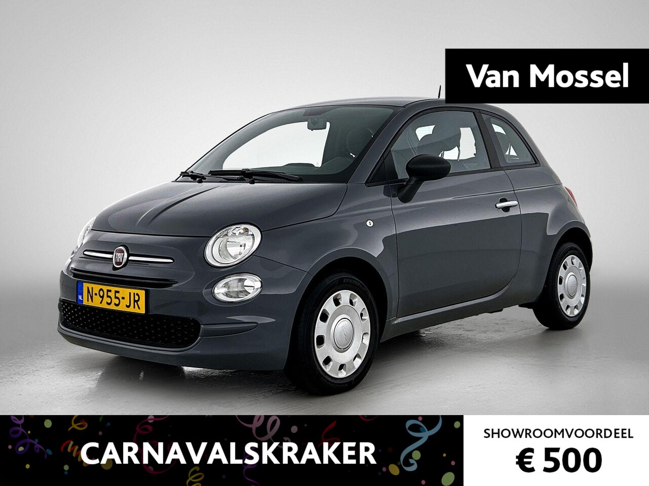 Fiat 500 - 1.0 Hybrid Cult | Airco | DAB+ - AutoWereld.nl