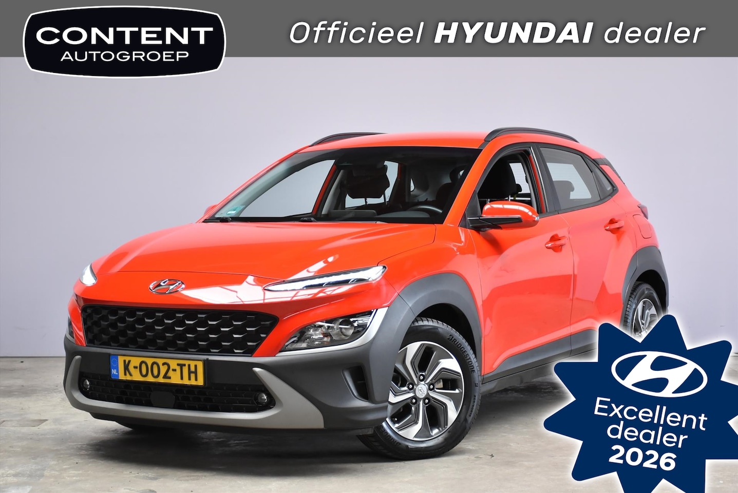 Hyundai Kona - 1.6 GDI HEV 141pk DCT Comfort Smart - AutoWereld.nl