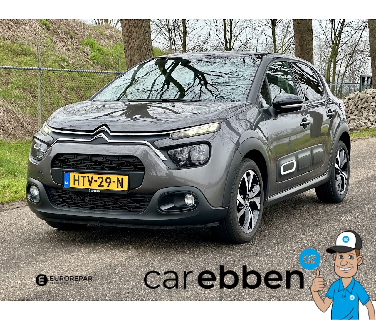 Citroën C3 - 1.2 PureTech Shine | Automaat | Keyless entry | Carplay | Camera | Cruise control - AutoWereld.nl