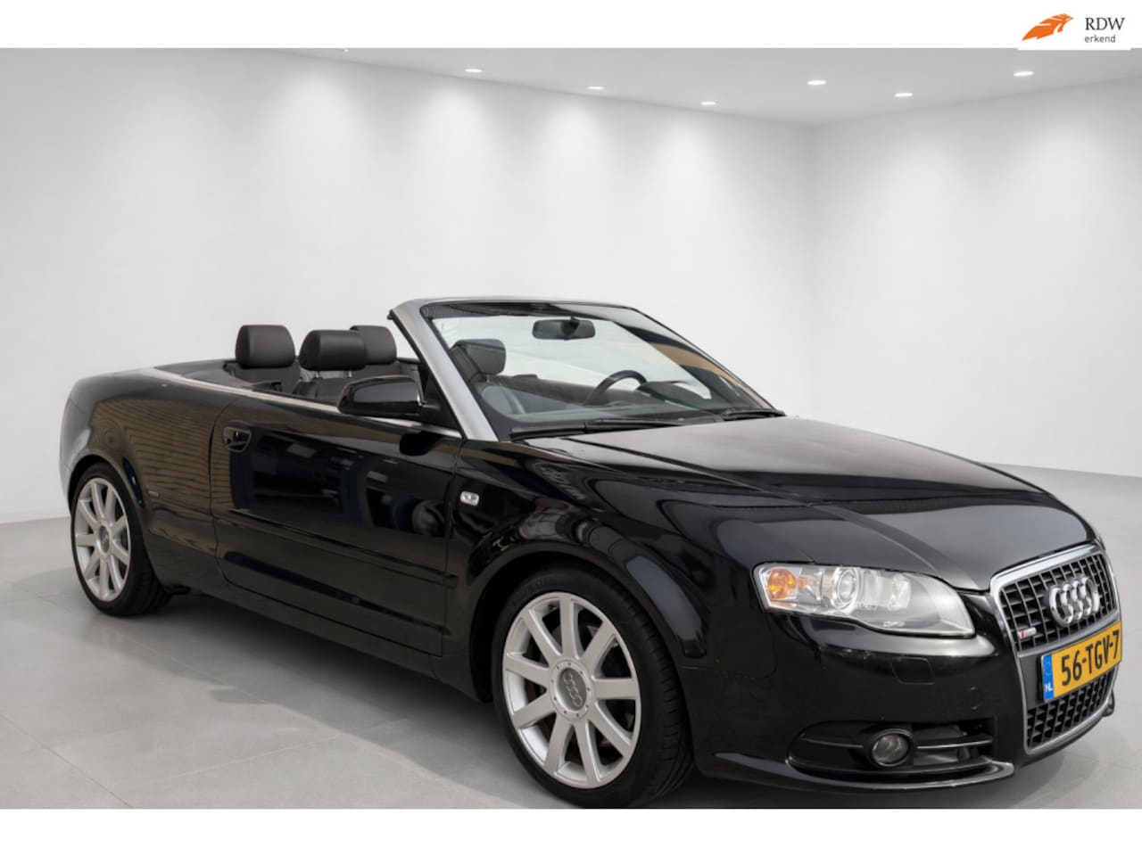 Audi A4 Cabriolet - 2.0 TFSI 2.0 TFSI, automaat, cabrio, met APK, lichtmetaal 18 inch, stoelverwarming, S-line - AutoWereld.nl