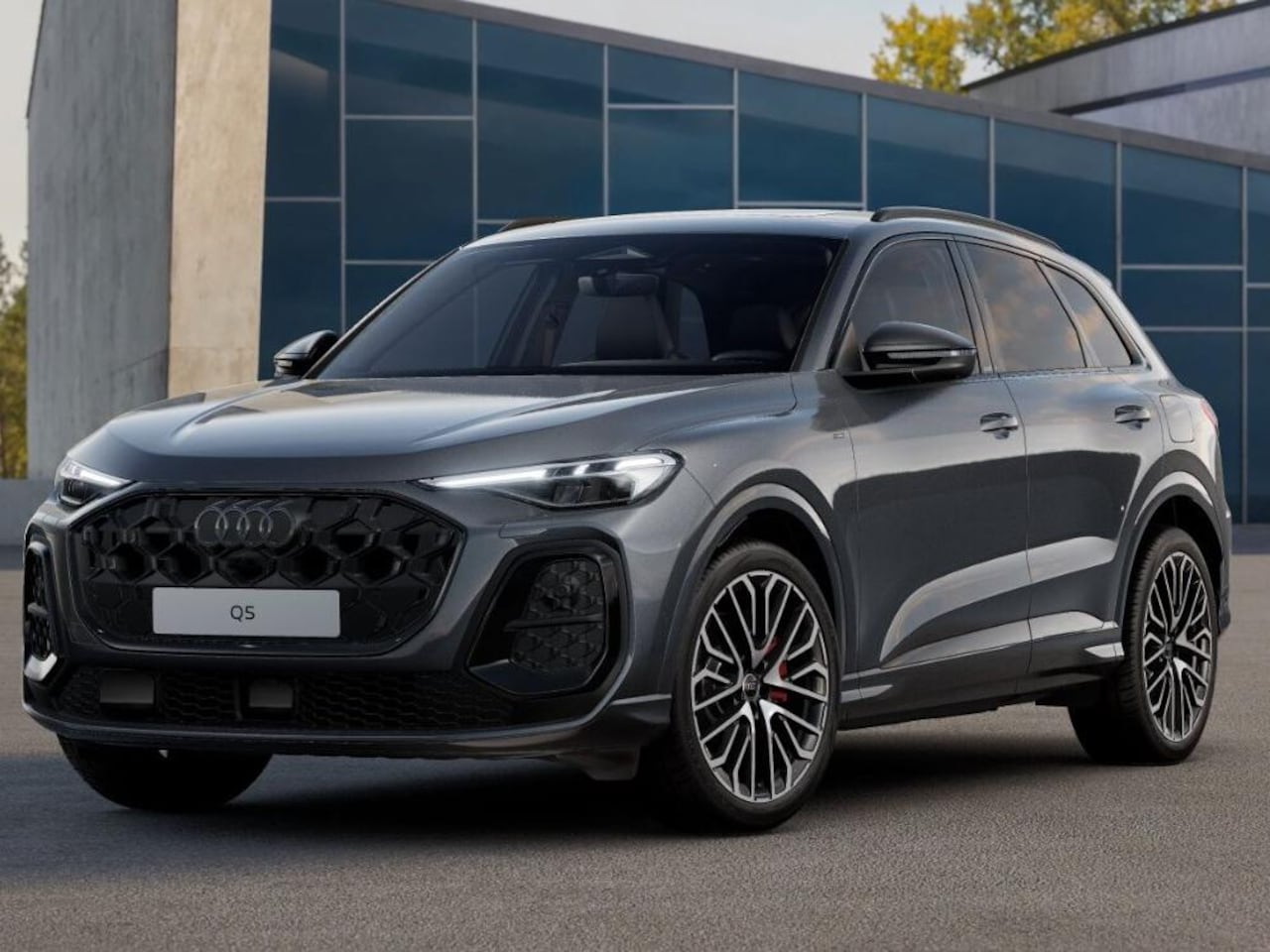 Audi Q5 - S edition Competition e-hybrid 270 kW/367 PK Verwacht juli | Pano | 21inch | Bijrijderssch - AutoWereld.nl