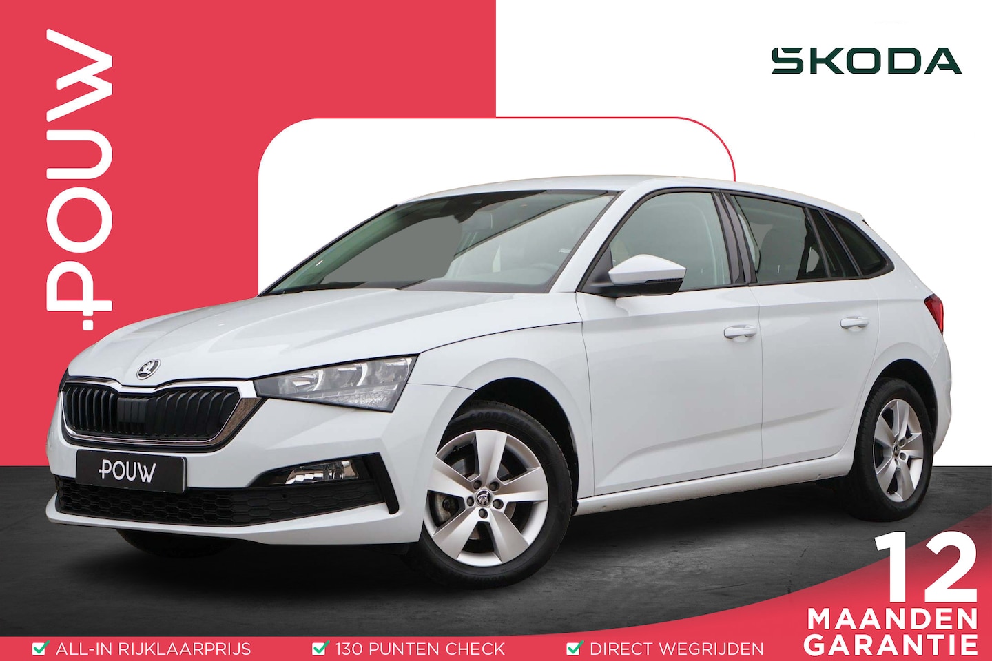 Skoda Scala - 1.0 TSI 110pk Ambition | Apple Carplay/Android Auto | PDC | Cruise Control | LED Verlichti - AutoWereld.nl