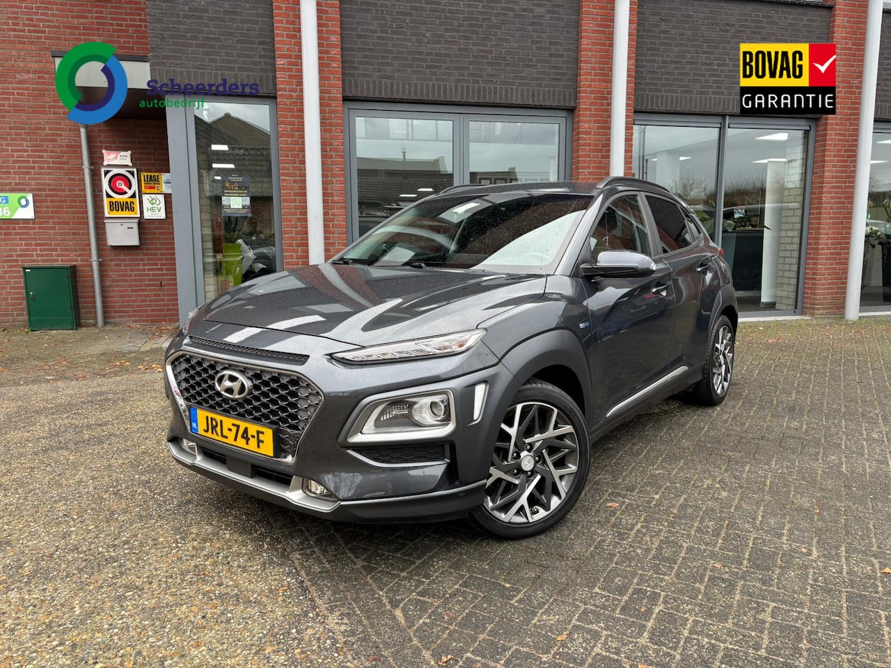 Hyundai Kona - 1.6 GDI HEV, Navi, Krell audio,1 jaar garantie - AutoWereld.nl