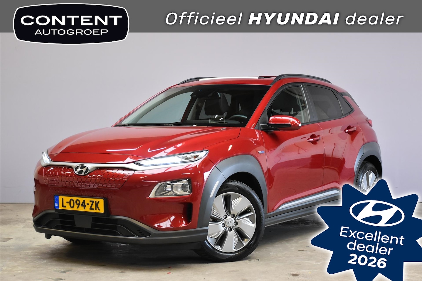 Hyundai Kona - 64kWh 204pk Aut Fashion Sky - AutoWereld.nl