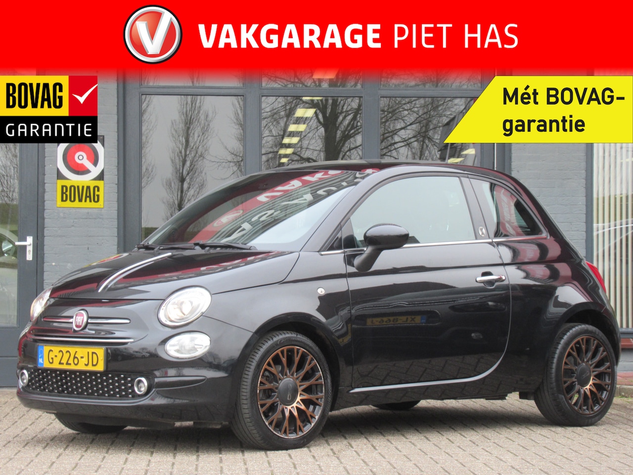 Fiat 500 - 0.9 TwinAir Turbo Sport | Clima-Airco | Panoramadak | Parkeersensoren | Incl. Garantie | I - AutoWereld.nl