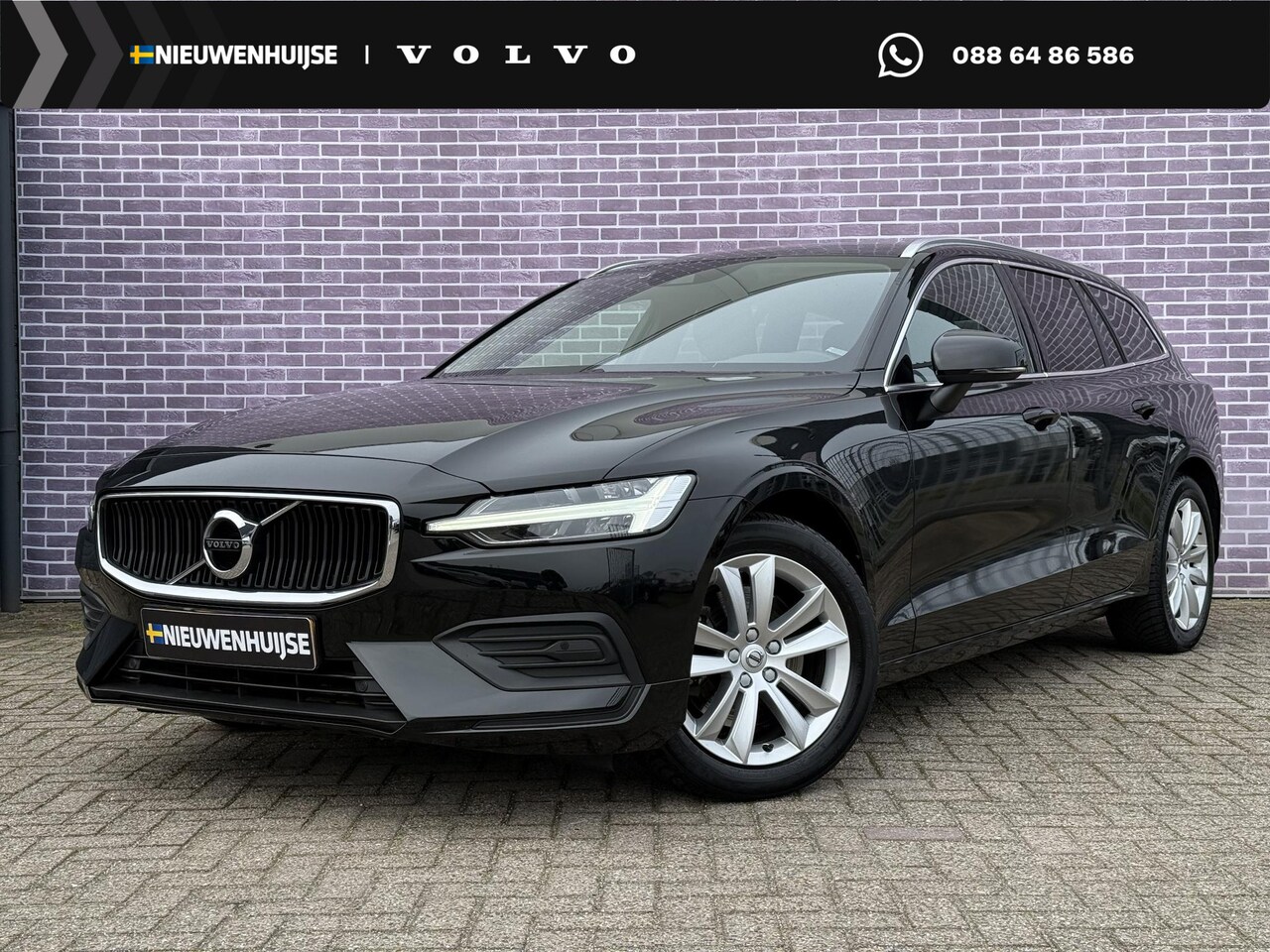 Volvo V60 - 2.0 B4 Momentum Business | Stoelverwarming | Stuurverwarming | Trekhaak | Adaptieve cruise - AutoWereld.nl