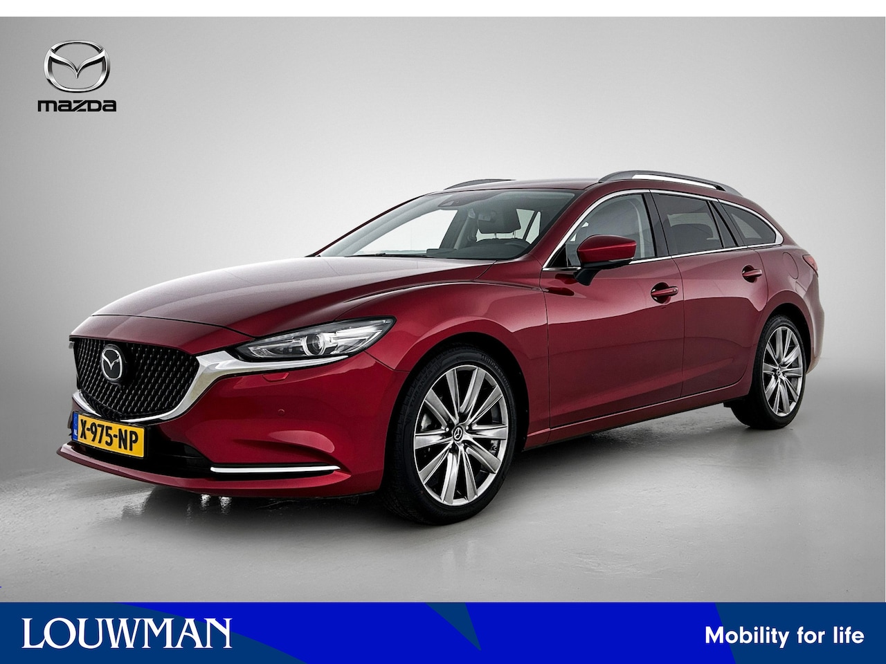 Mazda 6 Sportbreak - 2.0 SkyActiv-G 165 Exclusive-Line | Stoelkoeling | Elec. stoelen | HUD | - AutoWereld.nl