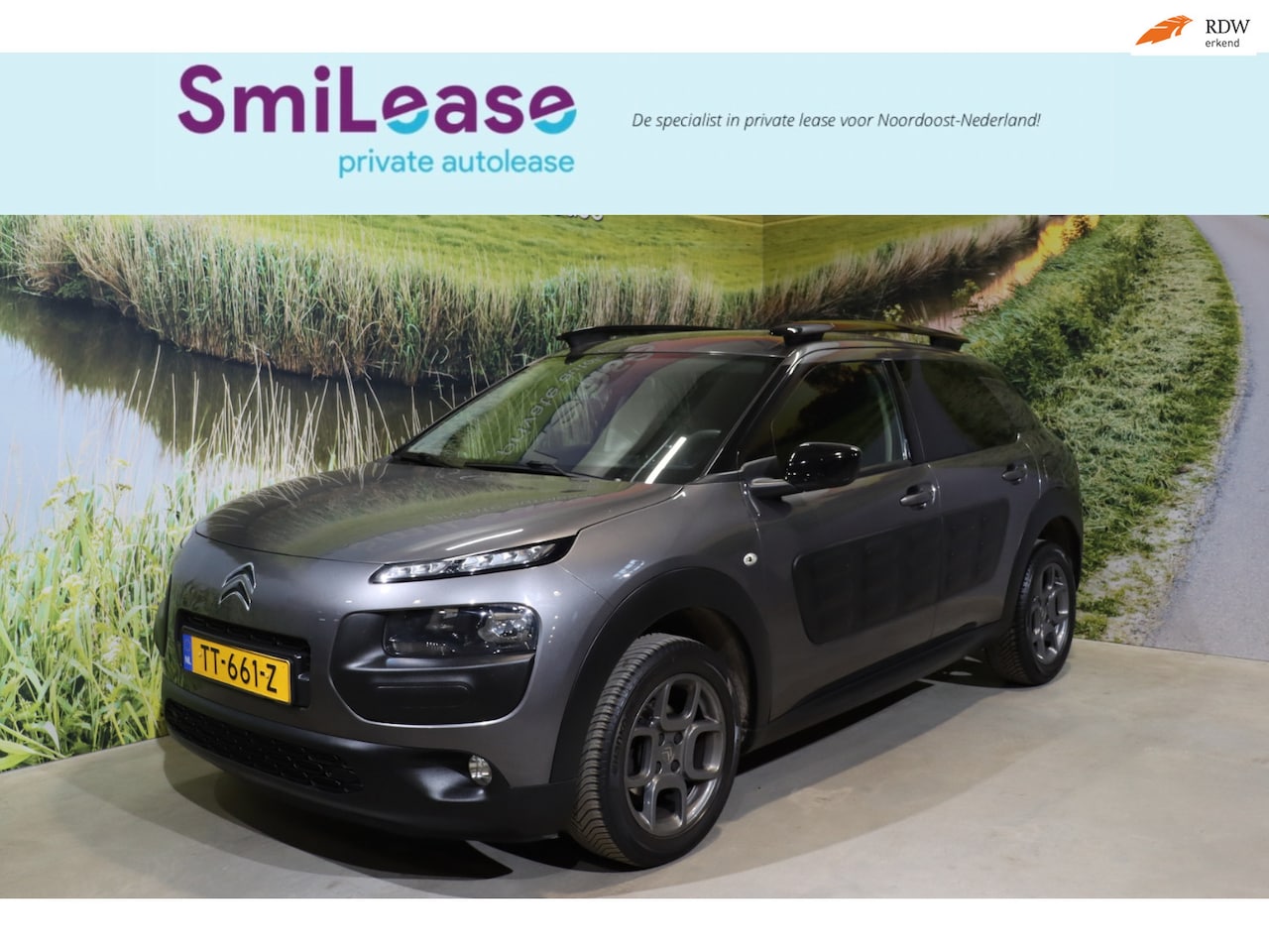 Citroën C4 Cactus - 1.2 PureTech Shine | Pano | Navi | Cruise | Ex-lease - AutoWereld.nl