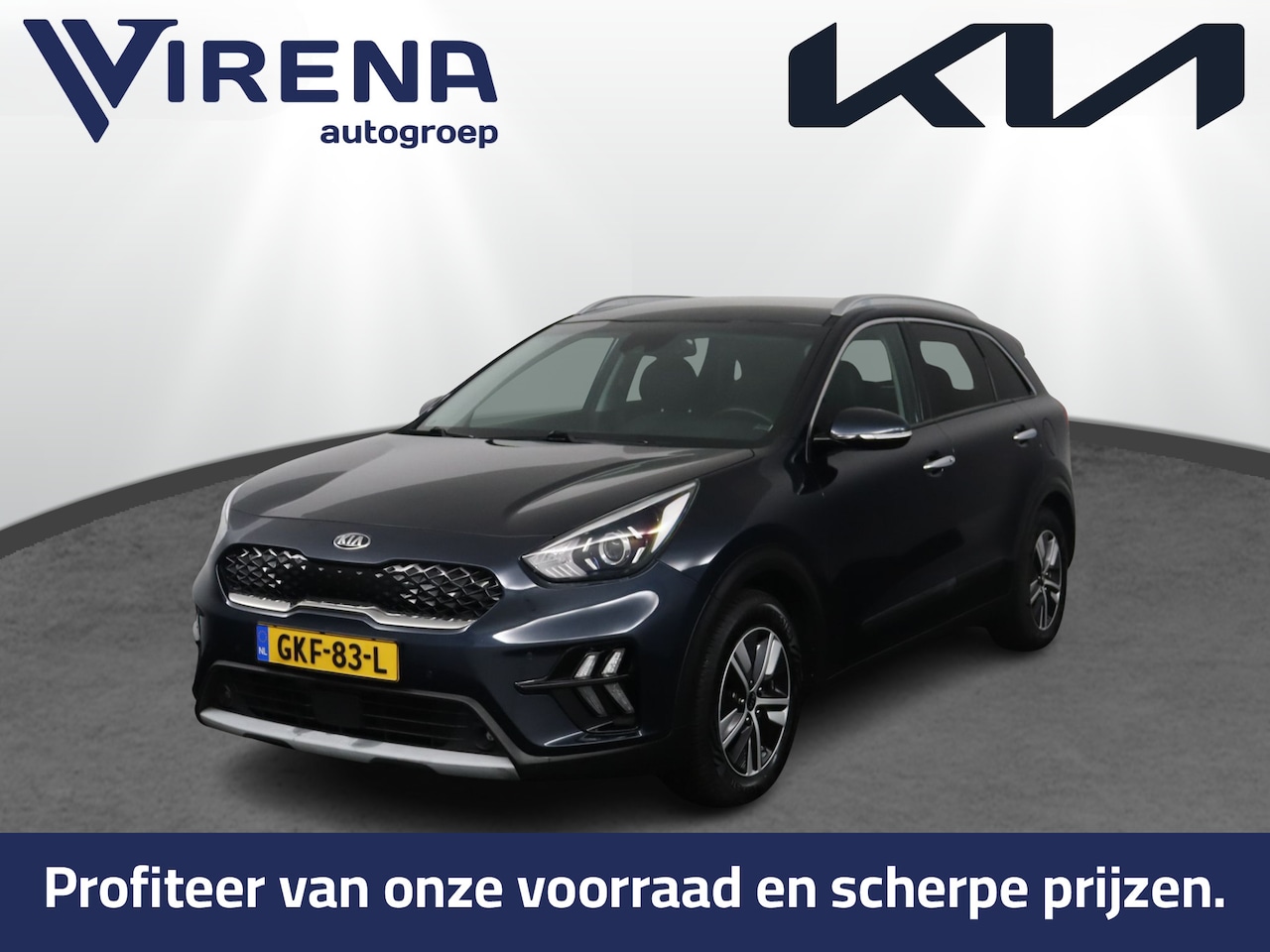 Kia Niro - 1.6 GDi Hybrid DynamicLine Navigatie - Camera - Cruisecontrol - AppleCarplay- Android Auto - AutoWereld.nl