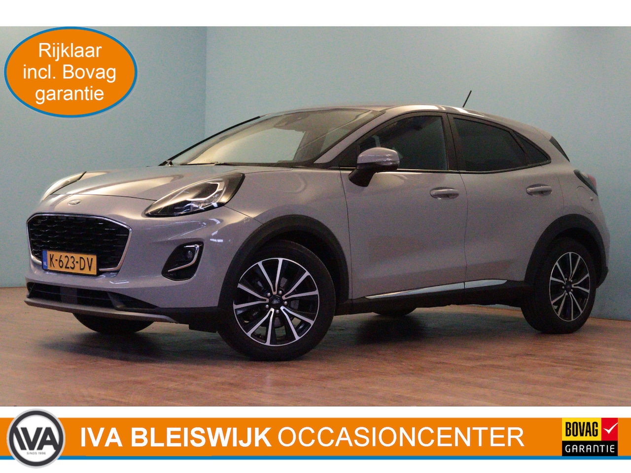 Ford Puma - 1.0 EcoBoost Hybrid Titanium | NAVI | AIRCO | PDC ACHTER | CRUISE | LANE-ASSIST | - AutoWereld.nl