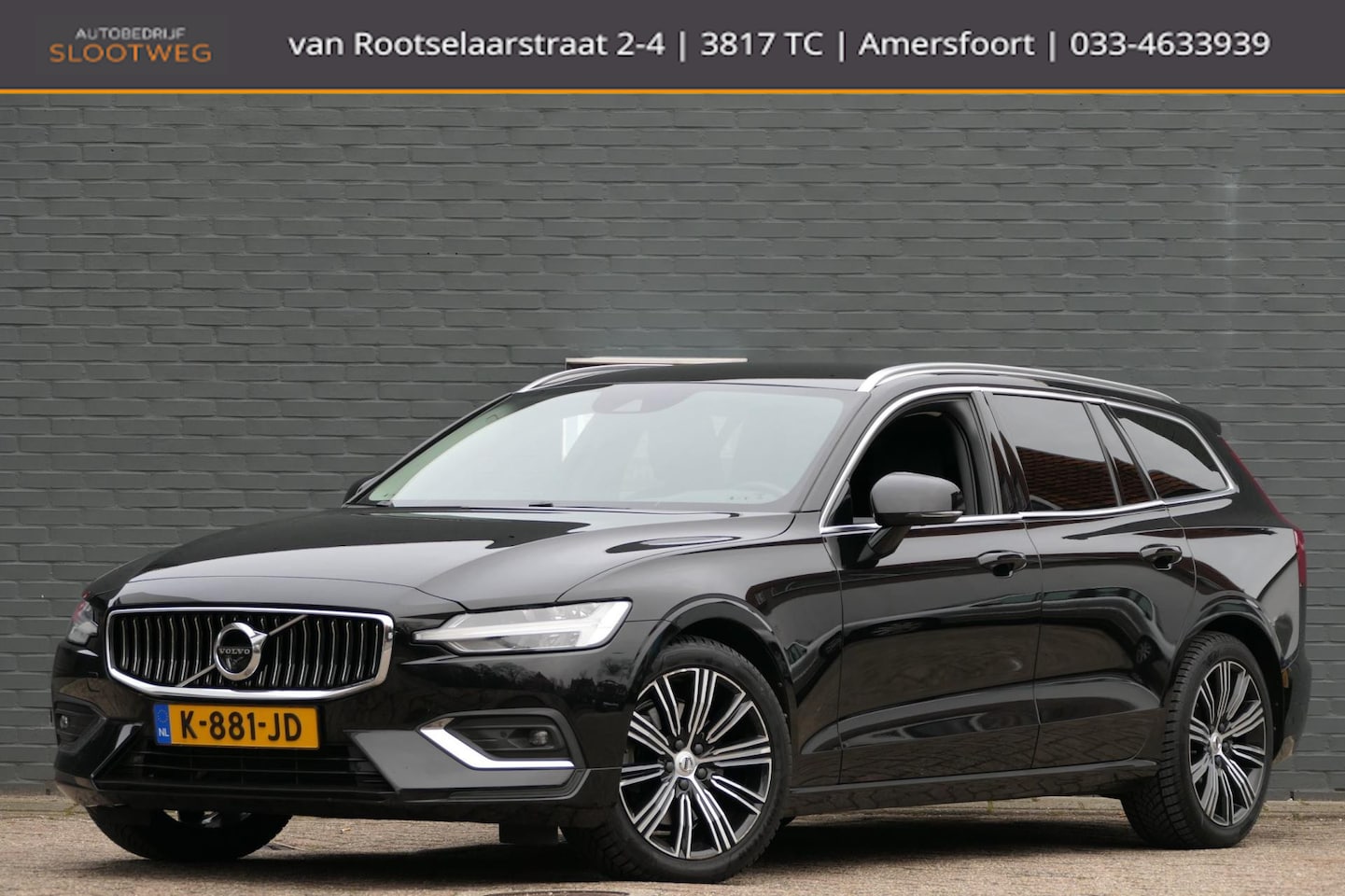 Volvo V60 - 2.0 Inscription Harman Kardon | 360 Camera | Keyless |Leder | ACC | Memorie - AutoWereld.nl