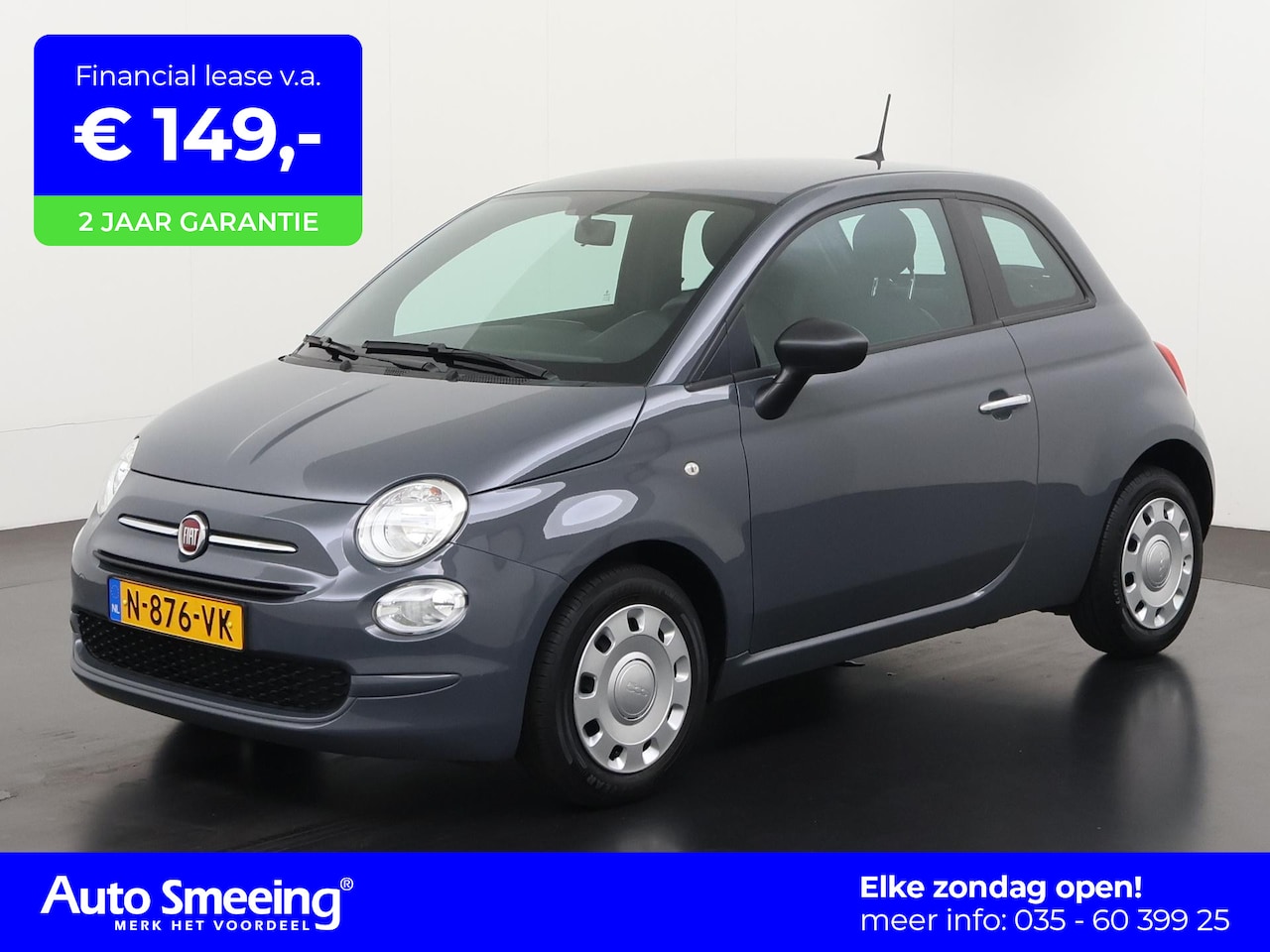 Fiat 500 - 1.0 Hybrid Cult | 12 mnd Garantie | Zondag Open! - AutoWereld.nl