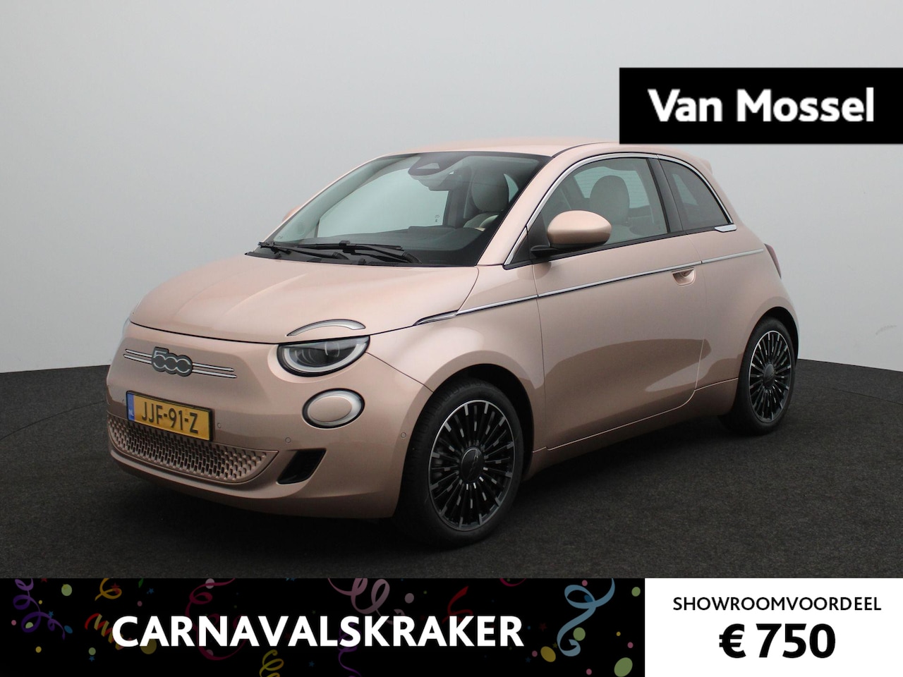 Fiat 500 - La Prima 42 kWh | Android & Apple Carplay | 360 Parkeersensoren | Full led | Navigatie | - AutoWereld.nl