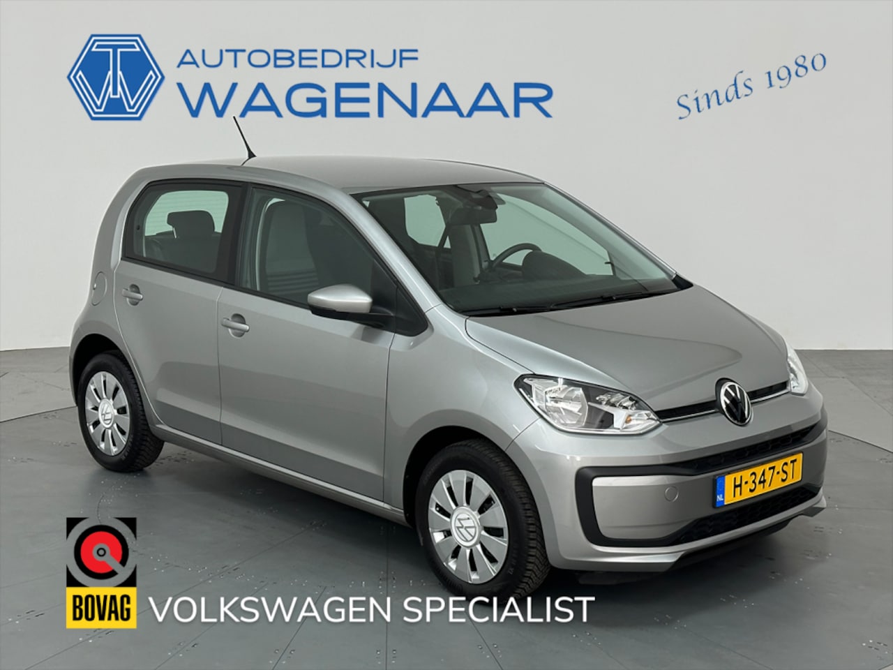 Volkswagen Up! - 1.0 BMT MOVE UP! DARK SILVER UNIEK - AutoWereld.nl