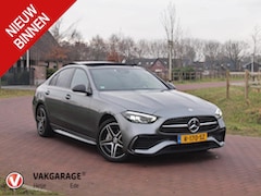 Mercedes-Benz C-klasse - 300 e AMG Line | Panoramadak | Trekhaak | Camera | Sfeerverlichting | Burmester |