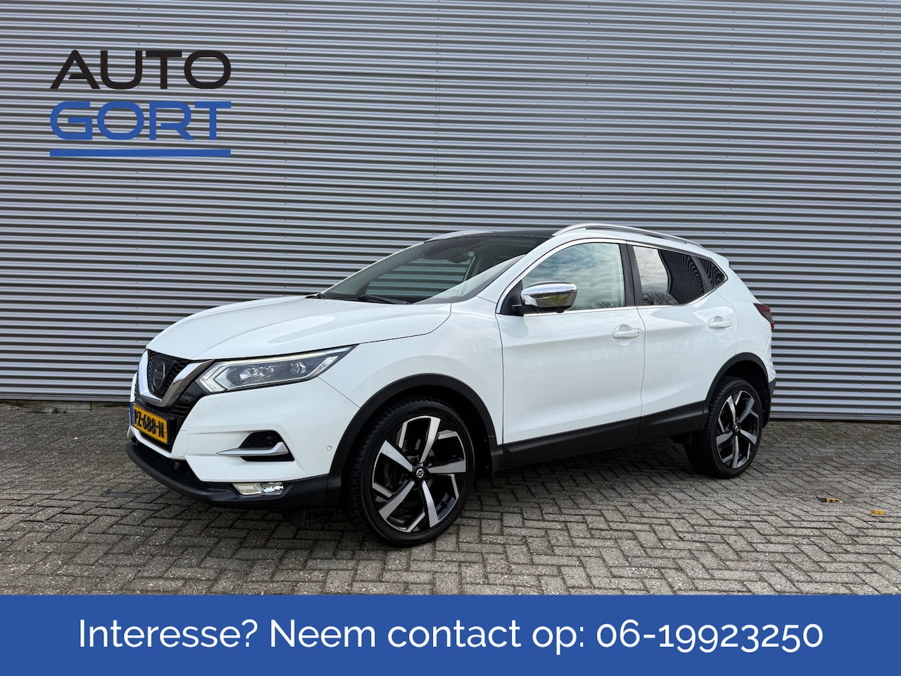 Nissan Qashqai - 1.2 Tekna + | Automaat | Panodak | 1/2 Leer | Stoelverw. | Navi - AutoWereld.nl