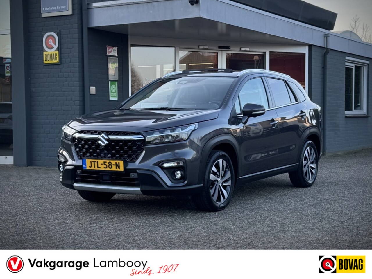 Suzuki S-Cross - 1.5 Hybrid AllGrip Style Automaat Panodak 360 Camera Navi - AutoWereld.nl