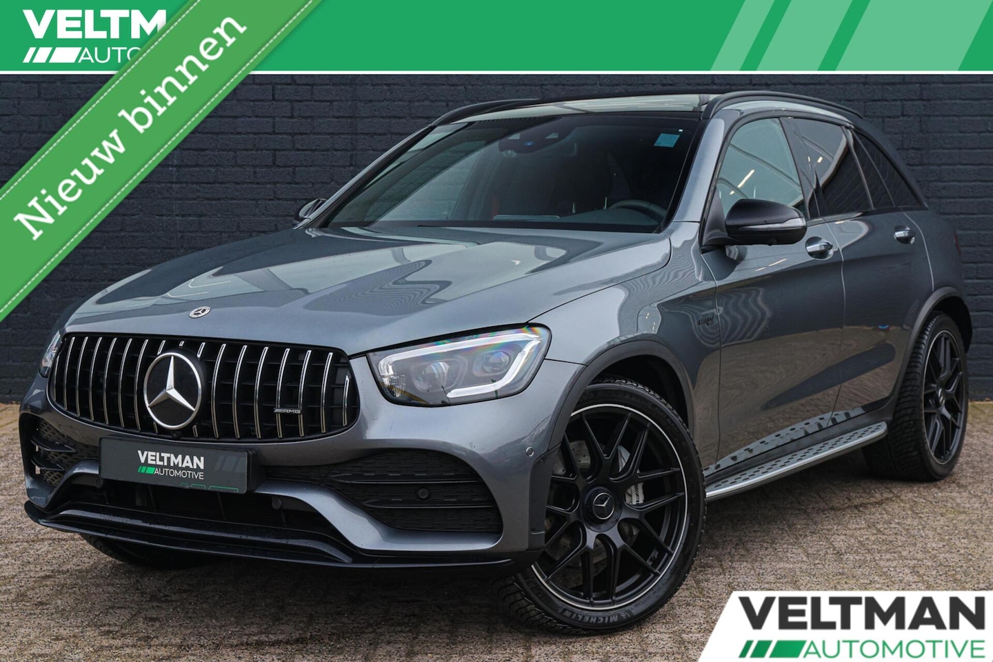 Mercedes-Benz GLC-klasse - AMG 43 4MATIC PANO BURMESTER MEMORY SPORTUITLAAT - AutoWereld.nl