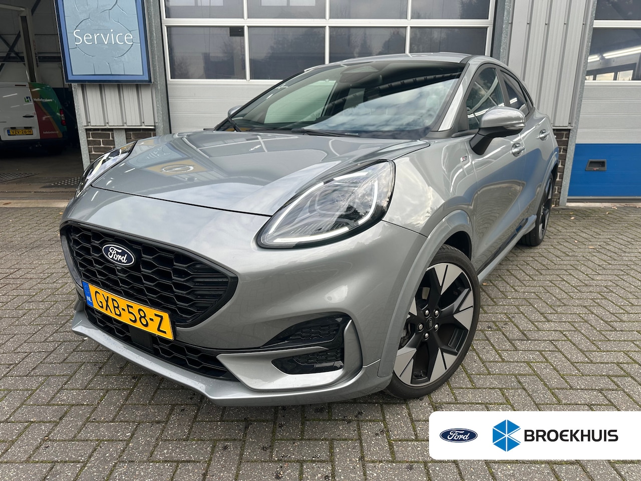 Ford Puma - 1.0 125PK Hybrid ST-Line X AUTOMAAT | TREKHAAK AFNEEMBAAR| STOEL-, STUUR- EN VOORRUITVERWA - AutoWereld.nl
