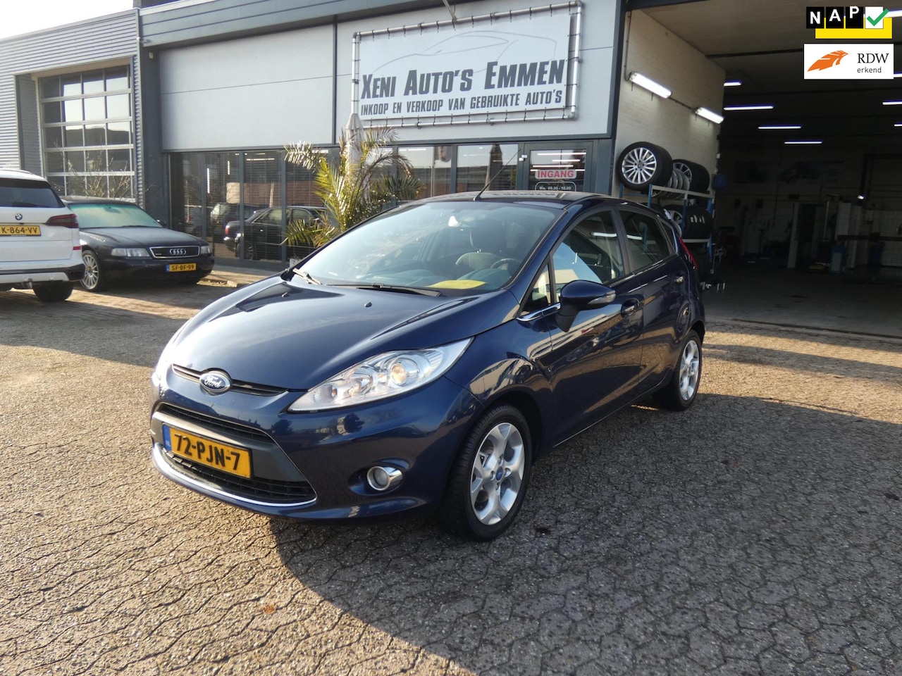 Ford Fiesta - 1.25 Titanium|5 Deurs|Airco|2e Eig.|LM-Velgen|Trekhaak|PDC|Mistlampen Voor| - AutoWereld.nl