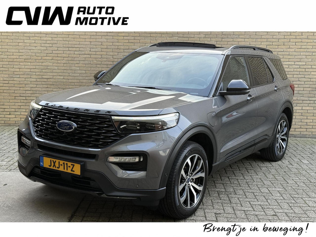 Ford Explorer - 3.0 V6 EcoBoost 457pk PHEV ST-Line | Panoramadak | 7-persoons | Lederen bekleding | 360 ca - AutoWereld.nl