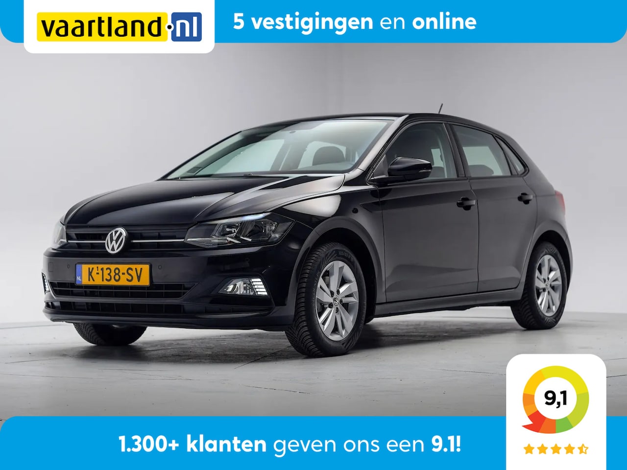 Volkswagen Polo - 1.0 TSI Comfortline 5-drs [ Navi Adapt.cruise Apple/Android ] - AutoWereld.nl