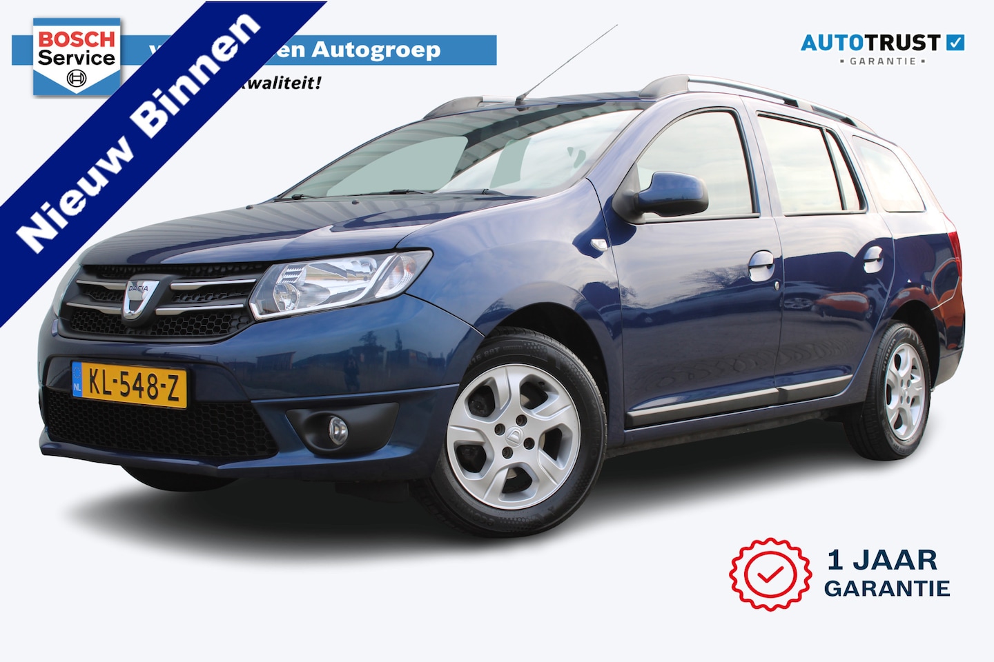 Dacia Logan MCV - 0.9 TCe S&S Lauréate | Incl. 12 maanden garantie | 100% onderhouden | Cruise control | Air - AutoWereld.nl