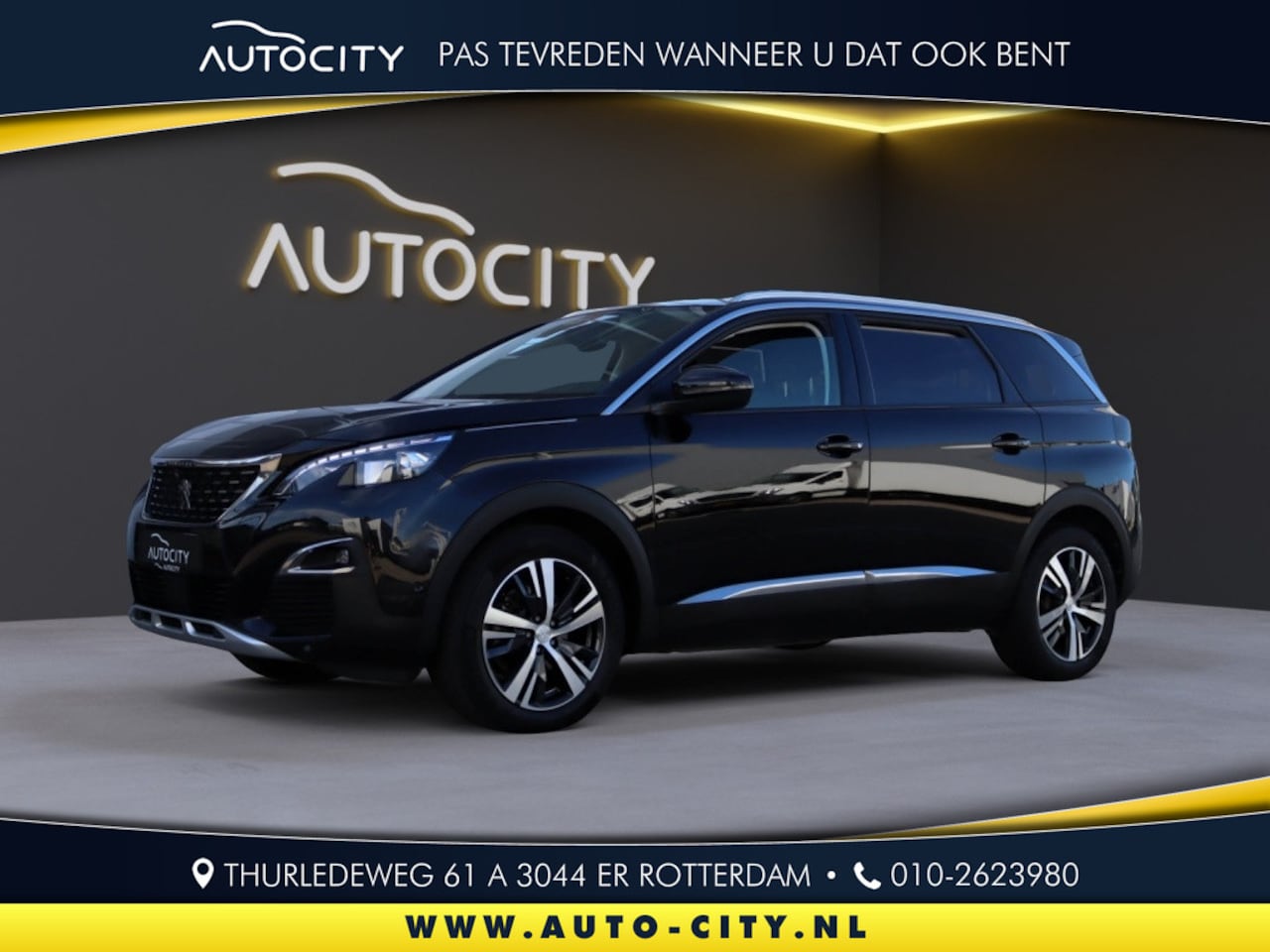 Peugeot 5008 - 5008 1.2 PureTech 130 Allure Business Trekhaak l 360 Camera l Bl - AutoWereld.nl