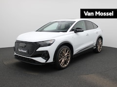 Audi Q4 Sportback e-tron - 45 Edition 82 kWh l Adaptive cruise control l Airco l 360 graden camera l Glazen panoramad