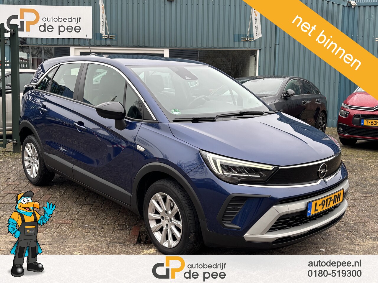 Opel Crossland - 1.2 Turbo Elegance GARANTIE/AUTOMAAT/CARPLAY/CAMERA/NAVI/CLIMA/CRUISE rijklaarprijs! - AutoWereld.nl