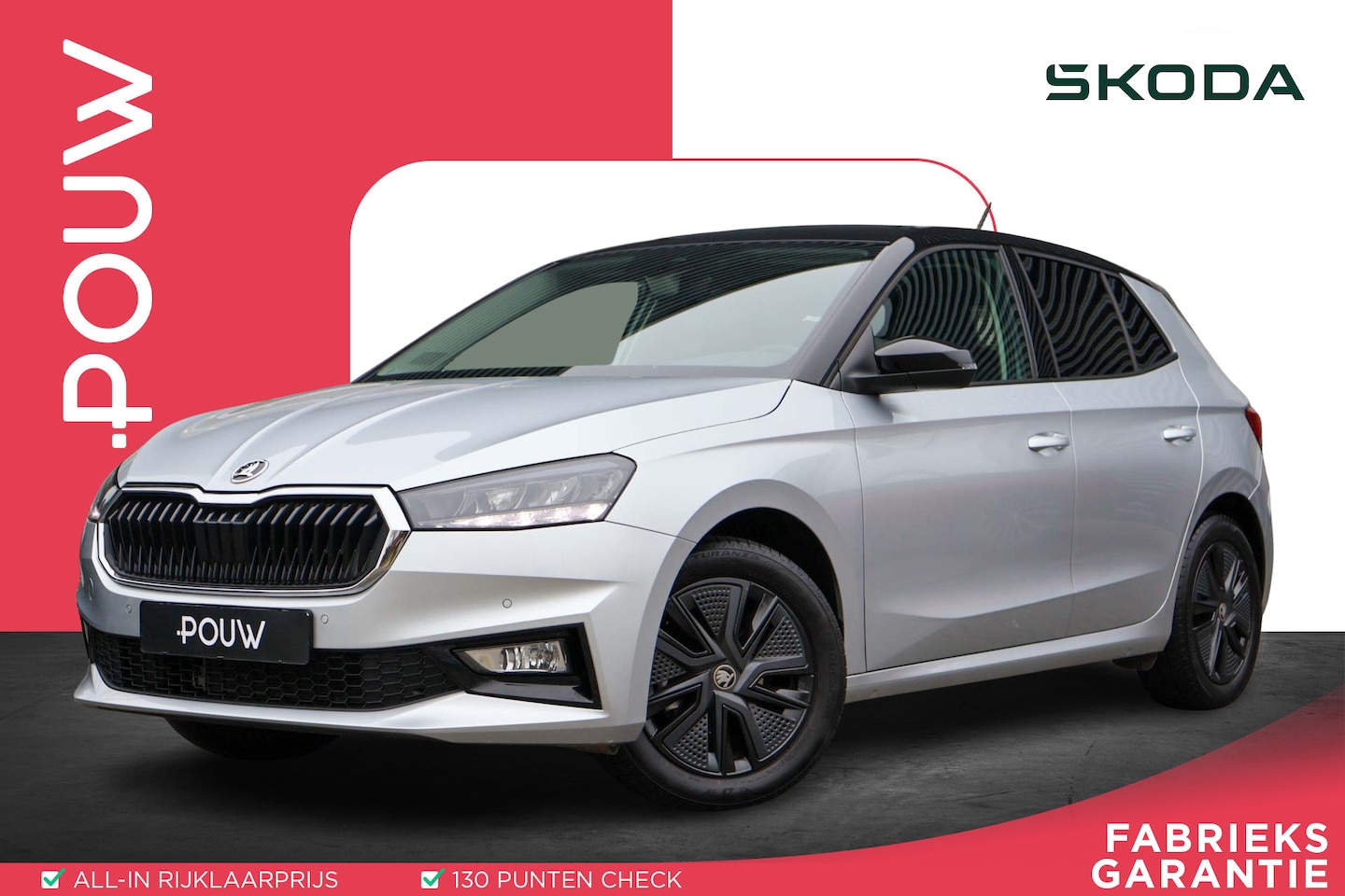 Skoda Fabia - 1.0 TSI 95pk Selection | Camera | Cruise Control | Android Auto / Apple CarPlay | Verwarmb - AutoWereld.nl