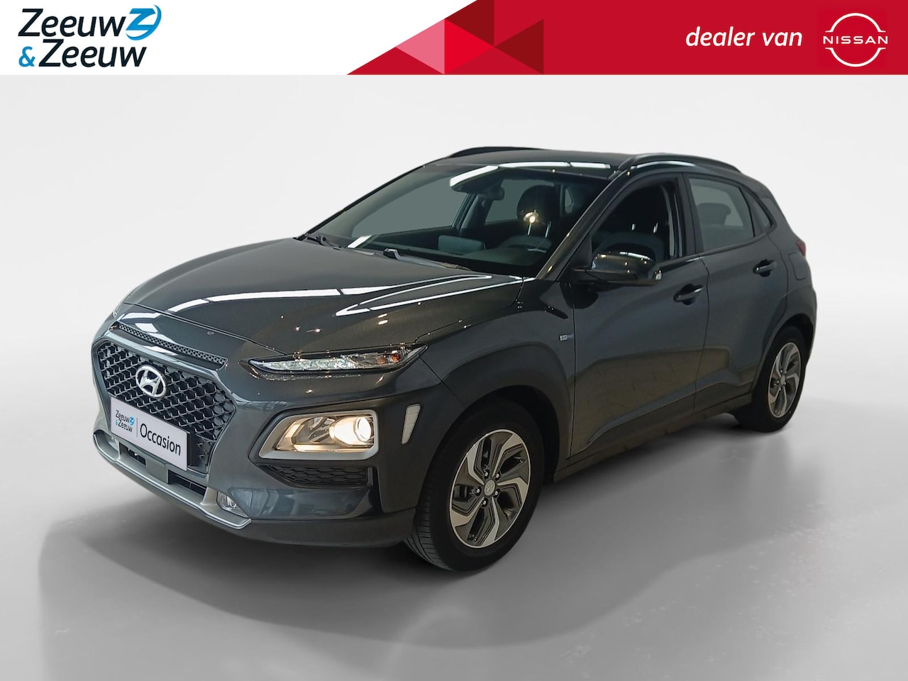 Hyundai Kona - 1.6 GDI HEV Comfort *Automaat*Navi+Camera*Climate Control*Apple/Android Carplay*Parkeersen - AutoWereld.nl