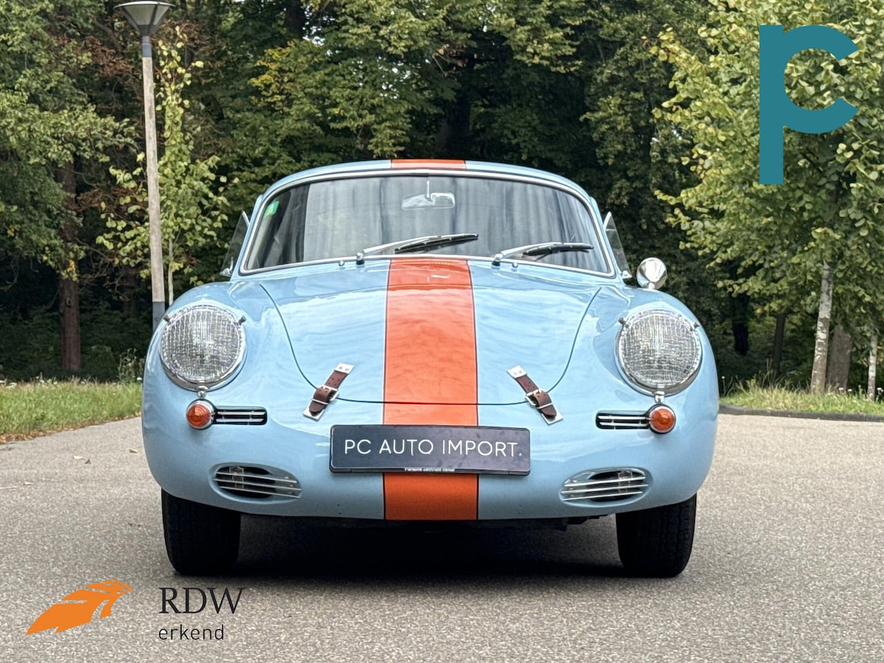 Porsche 356 - C Gulf Livery *body-off restoration* Classic - AutoWereld.nl