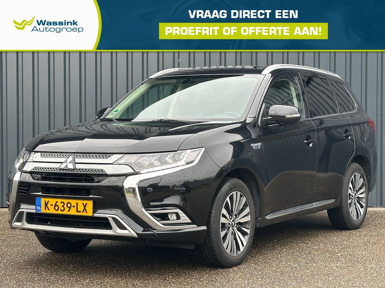 Mitsubishi Outlander - 2.4 PHEV 240pk 4WD Aut Intense+ I Open Dak I Stoel/Stuurverwarming I LED verlichting I Nav - AutoWereld.nl