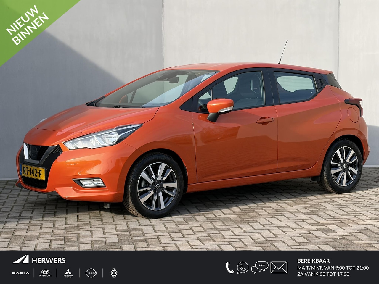 Nissan Micra - 1.0L Acenta / Cruise control / Navigatie / Achteruitrijcamera / 100% dealer onderhouden / - AutoWereld.nl