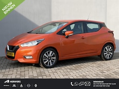 Nissan Micra - 1.0L Acenta / Cruise control / Navigatie / Achteruitrijcamera / 100% dealer onderhouden /