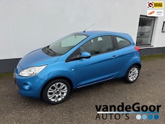 Ford Ka - 1.2 Titanium, '10, nwe. koppeling en 4 nwe. all-season banden