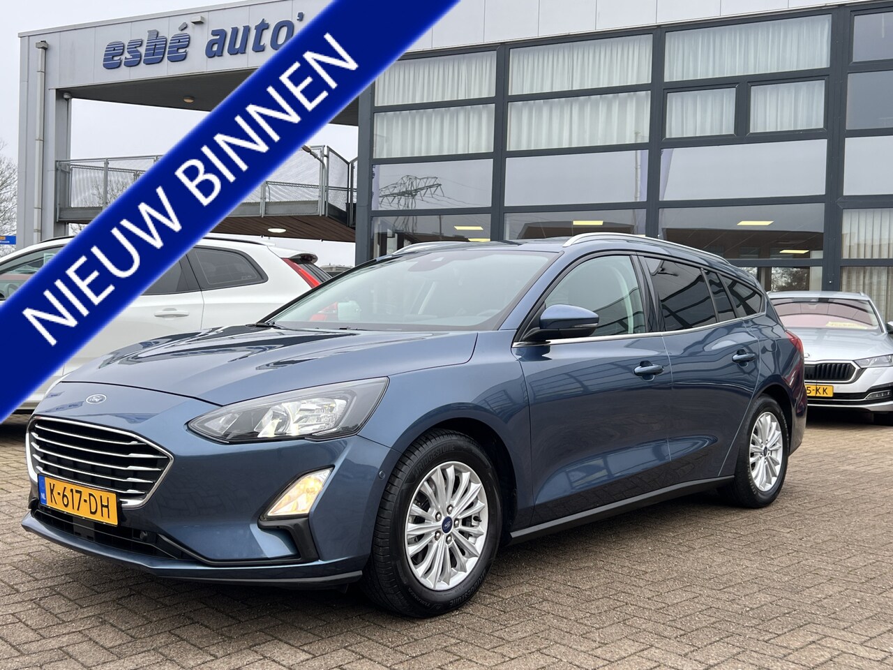 Ford Focus Wagon - 1.5 Tdci EcoBlue Titanium X Business Navigatie Trekhaak Camera Carplay Dab Keyless Stoelve - AutoWereld.nl