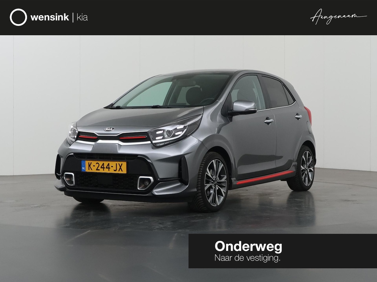 Kia Picanto - 1.0 T-GDi GT-Line 5p | Panoramadak | Stoel/Stuurwielverwarming | Keyless | Navigatie | Par - AutoWereld.nl