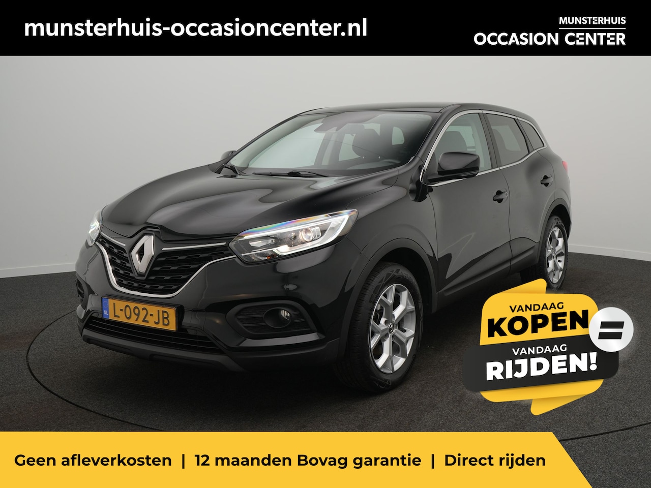 Renault Kadjar - TCe 140 Zen - RIJKLAARPRIJS - Wegklapbare Trekhaak - Cruise Control - Dealeronderhouden - AutoWereld.nl