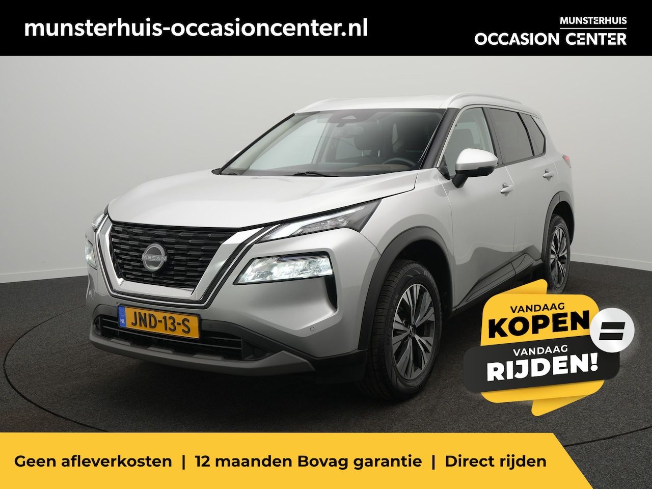 Nissan X-Trail - 1.5 e-Power Tekna Plus - RIJKLAARPRIJS - 7-zitplaatsen - Automaat - All Seasonbanden - Ada - AutoWereld.nl