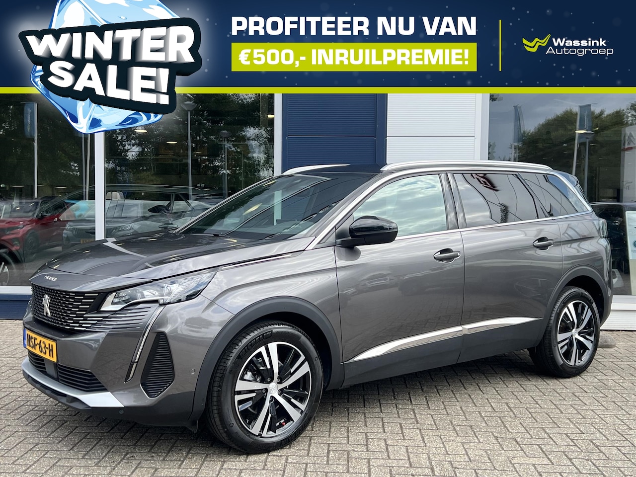 Peugeot 5008 - | WINTERSALE | 1.2 Crossway GT 130pk Automaat | Stoelverwarming | Navigatie | Climate Cont - AutoWereld.nl