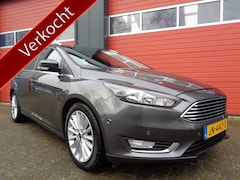 Ford Focus Wagon - 1.0 Titanium 126PK Clima Cruise LMV Navi NL-Auto 122Dkm NAP