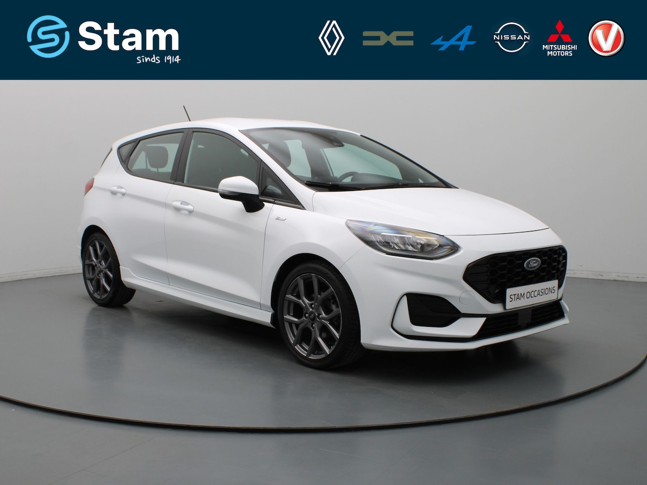 Ford Fiesta - 1.0 EcoBoost Hybrid ST-Line 125pk Cruise | Climate | Carplay | Parkeersens. achter - AutoWereld.nl