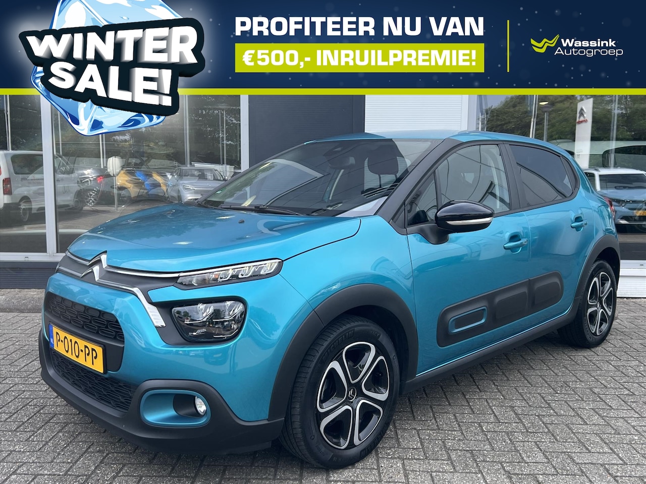 Citroën C3 - | WINTERSALE | 1.2 Feel 83pk | Navigatie | Cruise Control | Apple CarPlay | Android Auto | - AutoWereld.nl