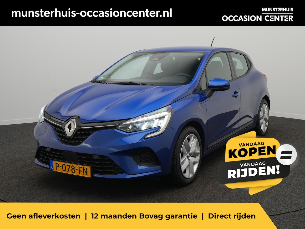 Renault Clio - 1.6 E-Tech Hybrid 140 Zen - RIJKLAARPRIJS - All Seasonbanden - Cruise Control - Dealeronde - AutoWereld.nl
