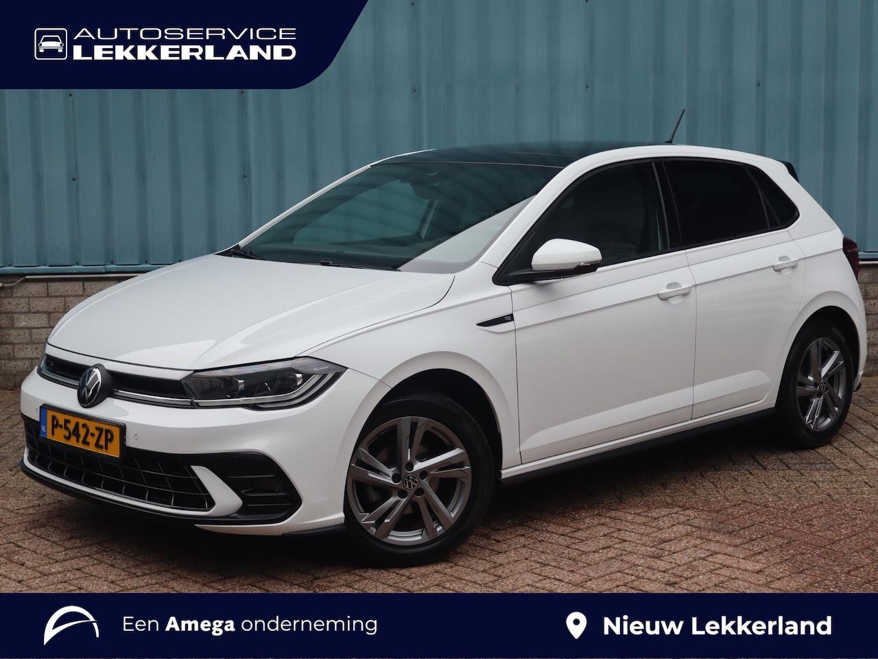 Volkswagen Polo - 1.0 TSI R-Line DSG AUTOMAAT | NAVI | PANO-DAK | CLIMA | STOELVERW. | APPLE CARPLAY/ANDROID - AutoWereld.nl